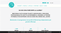 Desktop Screenshot of mentors4u.com